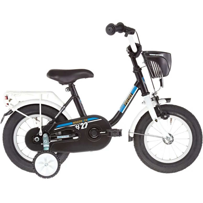 Rower Dziecięcy Chłopięcy 12 Bagażnik Kontra 3+