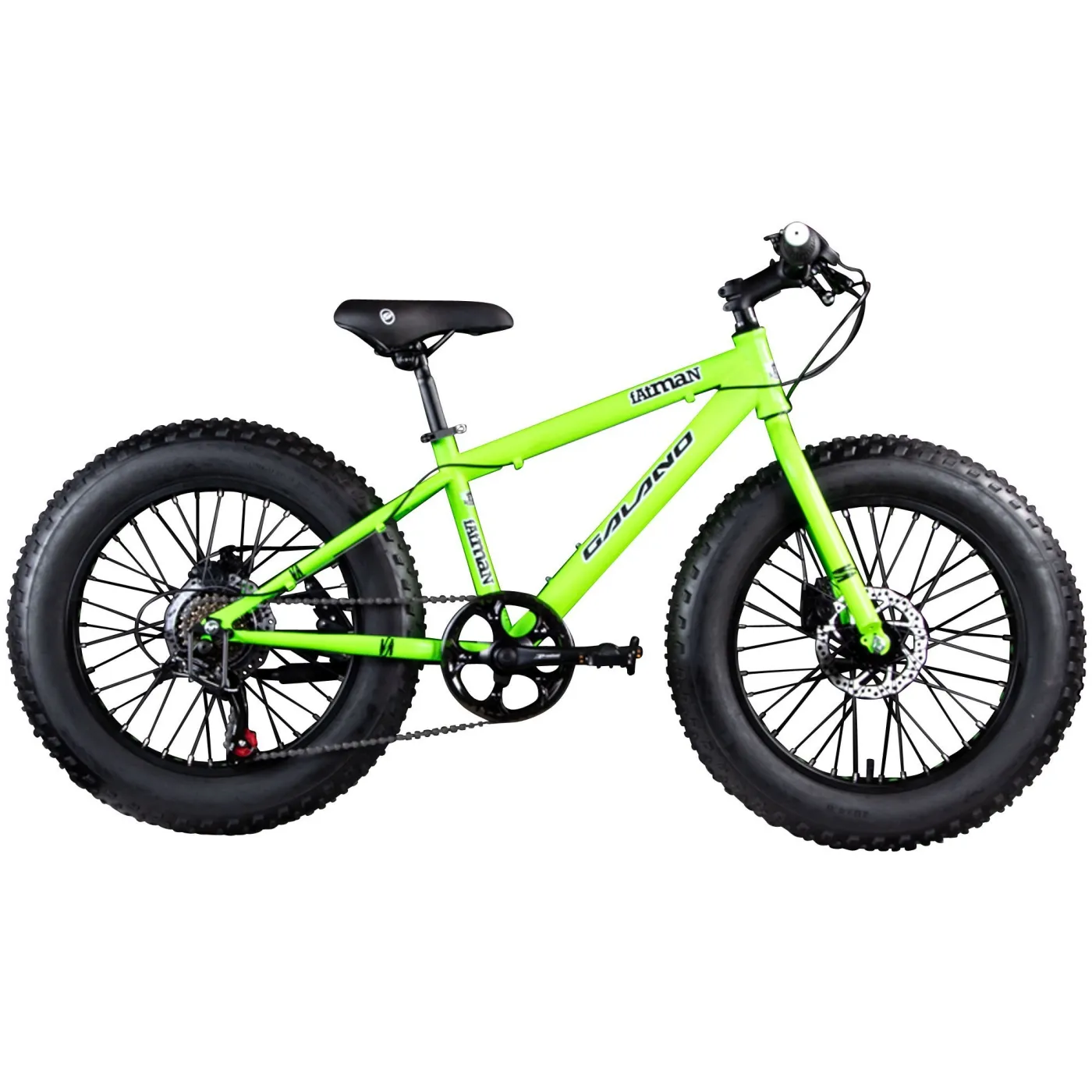 Rower Dziecięcy Fatbike 20 Chłopięcy Tarcze ALU