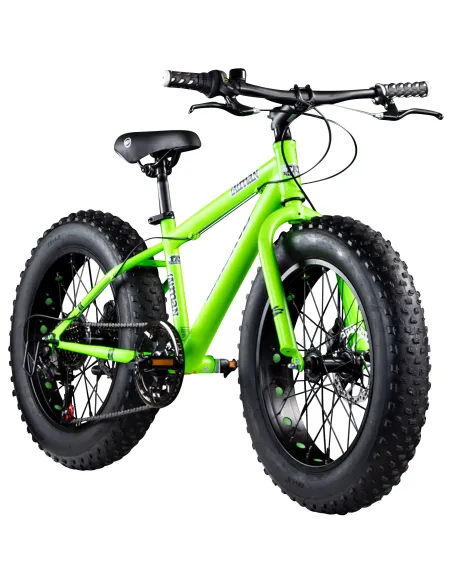 Rower Dziecięcy Fatbike 20 Chłopięcy Tarcze ALU