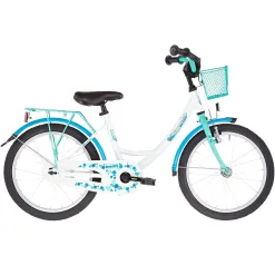 Dziecięcy Rower Miejski Dziewczęcy 18 Koszyk