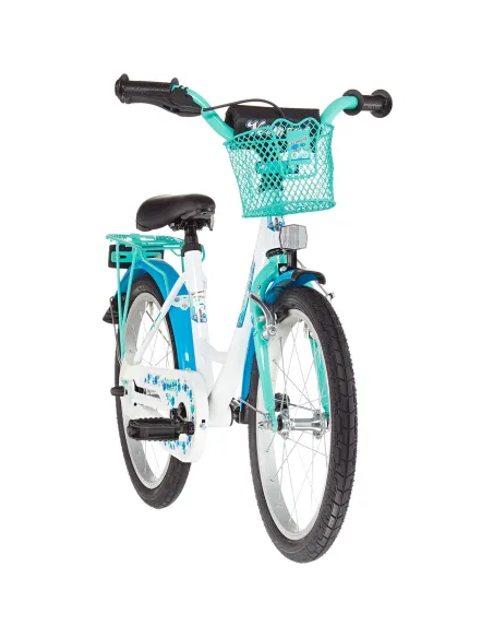 Dziecięcy Rower Miejski Dziewczęcy 18 Koszyk