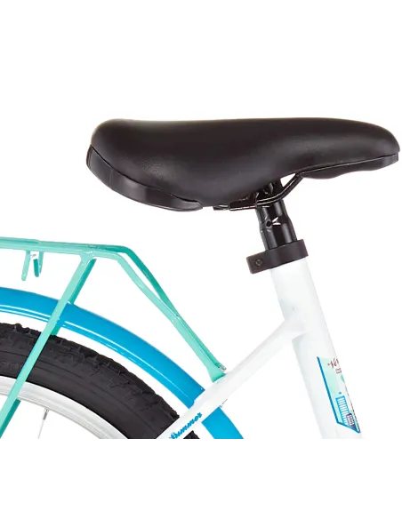 Dziecięcy Rower Miejski Dziewczęcy 18 Koszyk