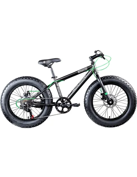 Rower Dziecięcy Fatbike 20 Chłopięcy Tarcze ALU