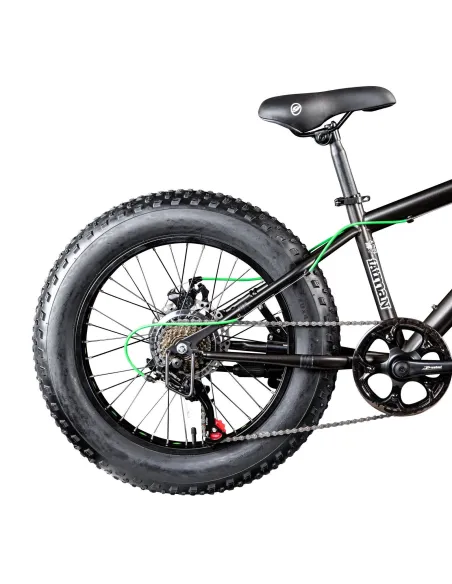 Rower Dziecięcy Fatbike 20 Chłopięcy Tarcze ALU