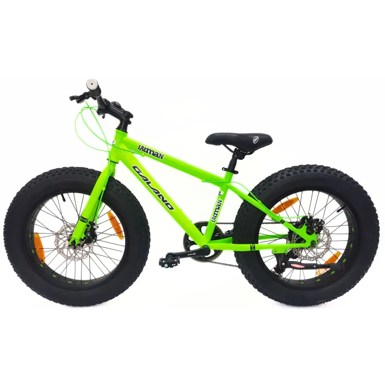 Rower Dziecięcy Fatbike 20 Stal Chłopięcy Tourney Tarcze Stopka
