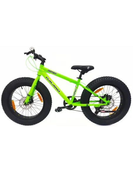 Rower Dziecięcy Fatbike 20 Stal Chłopięcy Tourney Tarcze Stopka