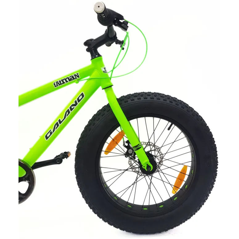 Rower Dziecięcy Fatbike 20 Stal Chłopięcy Tourney Tarcze Stopka