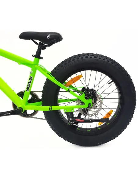 Rower Dziecięcy Fatbike 20 Stal Chłopięcy Tourney Tarcze Stopka