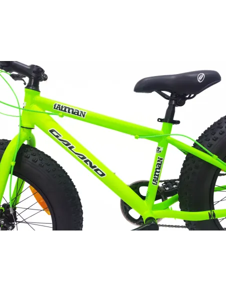 Rower Dziecięcy Fatbike 20 Stal Chłopięcy Tourney Tarcze Stopka