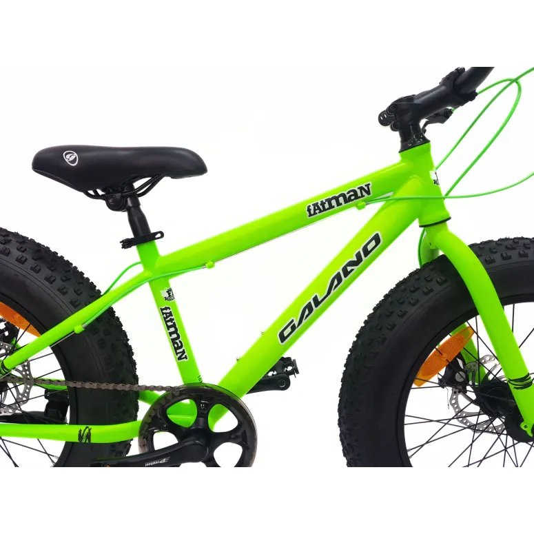 Rower Dziecięcy Fatbike 20 Stal Chłopięcy Tourney Tarcze Stopka