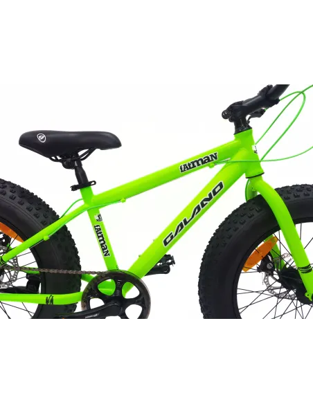 Rower Dziecięcy Fatbike 20 Stal Chłopięcy Tourney Tarcze Stopka