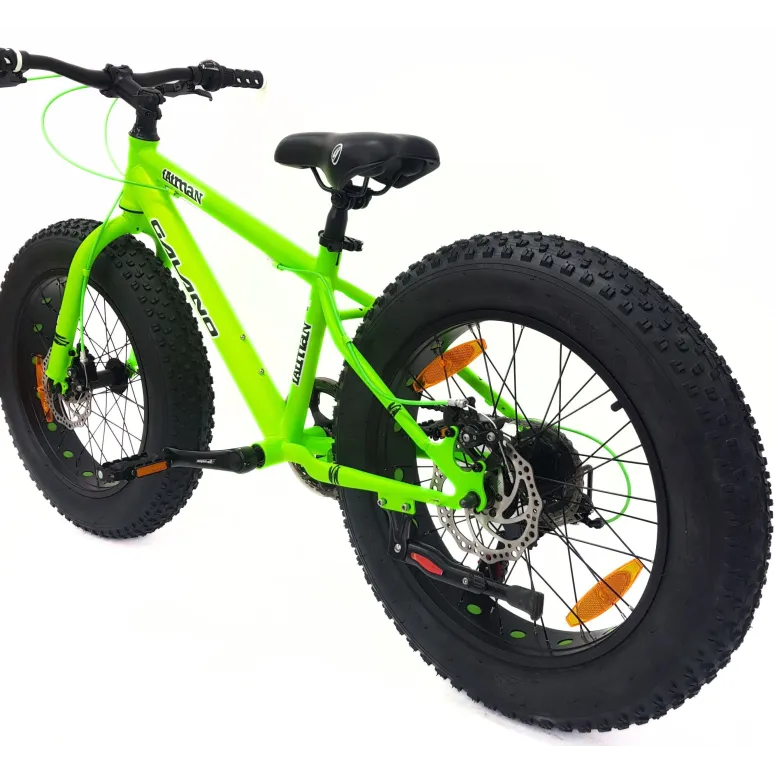 Rower Dziecięcy Fatbike 20 Stal Chłopięcy Tourney Tarcze Stopka