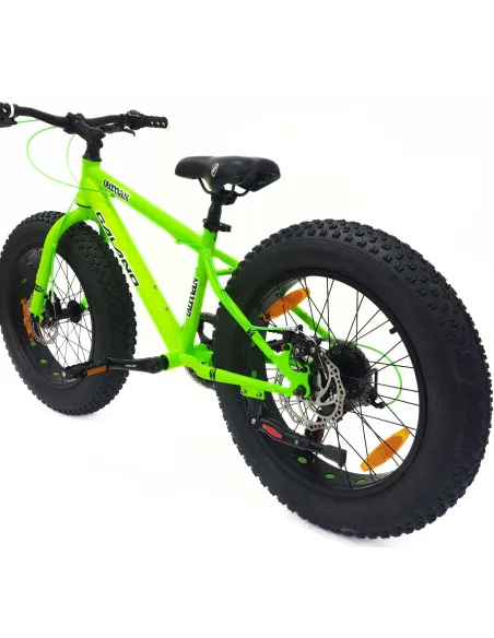 Rower Dziecięcy Fatbike 20 Stal Chłopięcy Tourney Tarcze Stopka