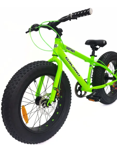 Rower Dziecięcy Fatbike 20 Stal Chłopięcy Tourney Tarcze Stopka