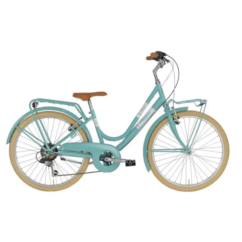 Rower Dziecięcy Miejski 24 Dziewczęcy 6 Biegów