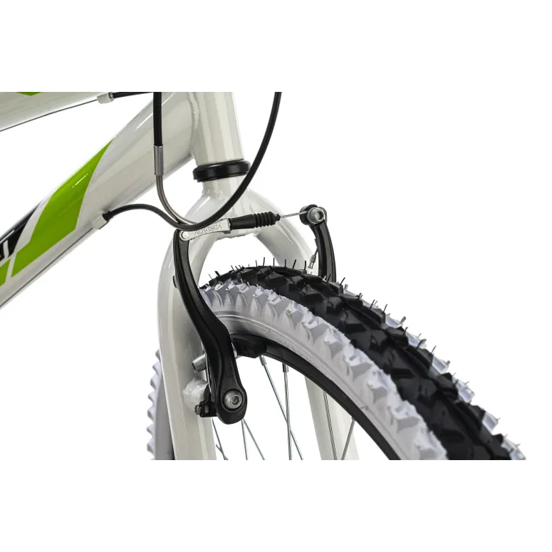 Rower Górski Młodzieżowy 24 MTB Dziecięcy 6 Biegów Stalowy Stopka V Brake