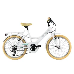 Dziecięcy Rowerek Miejski Dziewczynki 20 Bagażnik