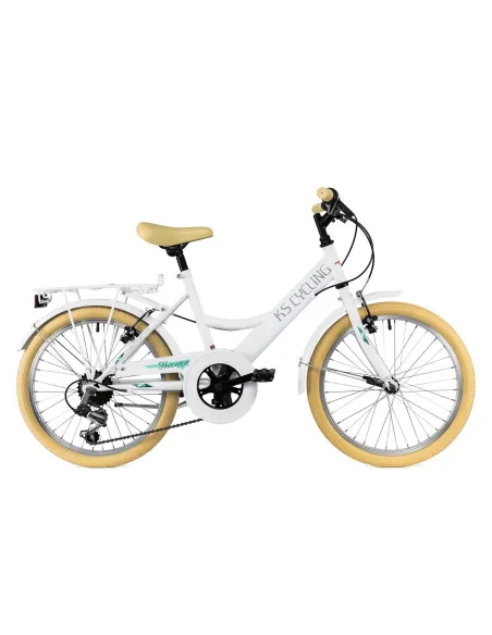 Dziecięcy Rowerek Miejski Dziewczynki 20 Bagażnik