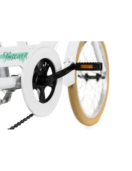 Dziecięcy Rowerek Miejski Dziewczynki 20 Bagażnik