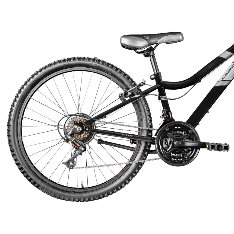 Rower Dziecięcy Górski 24 MTB Stal V-Brake Młodzieżowy Amortyzacja 21 bieg