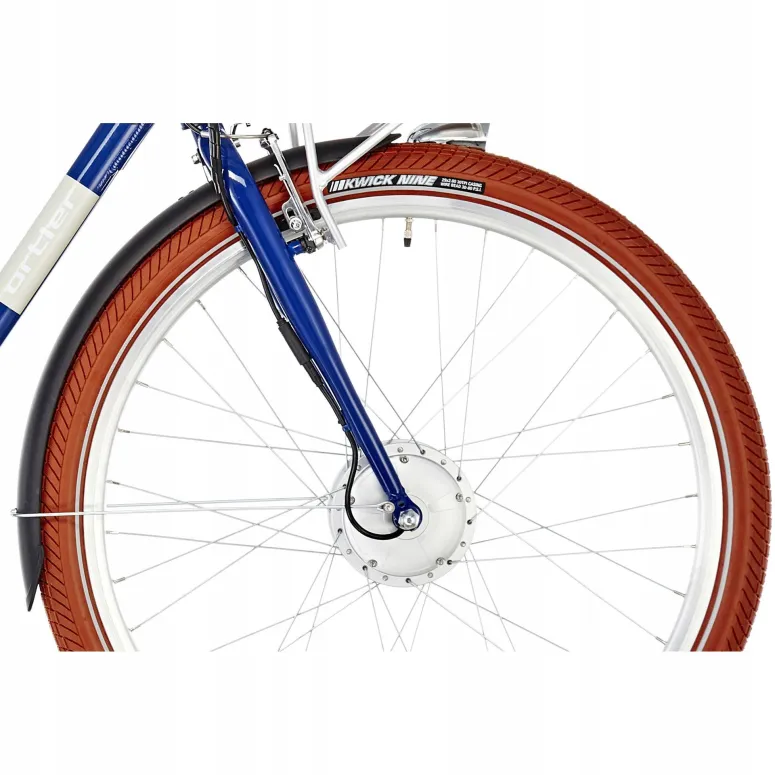 Elektryczny Rower Miejski Męski koła 28 Retro 250W