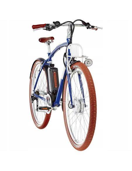 Elektryczny Rower Miejski Męski koła 28 Retro 250W
