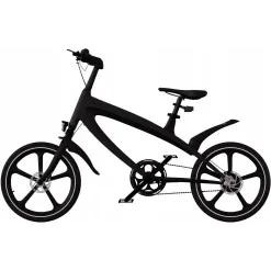 Lekki Rower Elektryczny 20 Aluminiowy 250W Tarcze