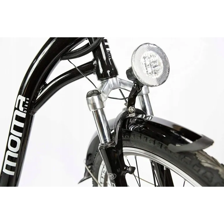 Miejski Rower Elektryczny Moma 26 Aluminiowy 16 aH