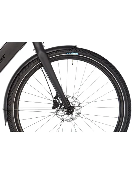 Rower Elektryczny Męski Miejski 28 Hydraulika ALU