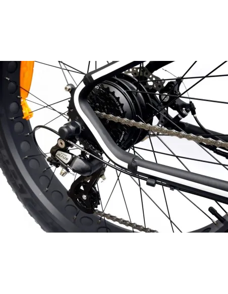 Rower Elektryczny Terenowy Fatbike 26 Grube Opony