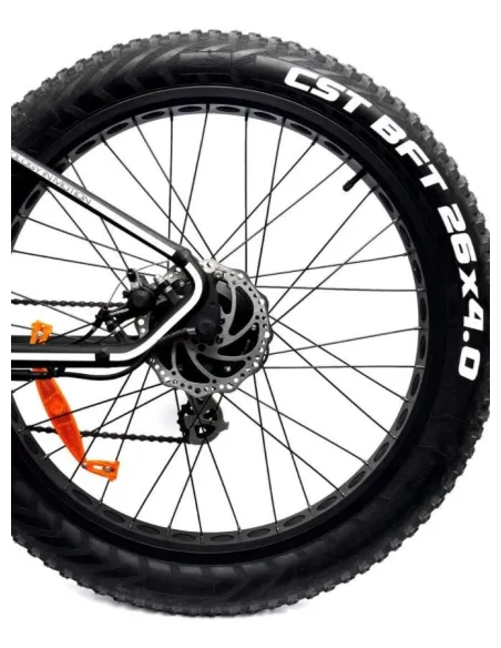 Rower Elektryczny Terenowy Fatbike 26 Grube Opony