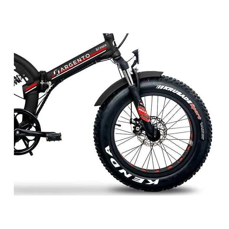 Rower Elektryczny Składany 20 Grube Opony Alu