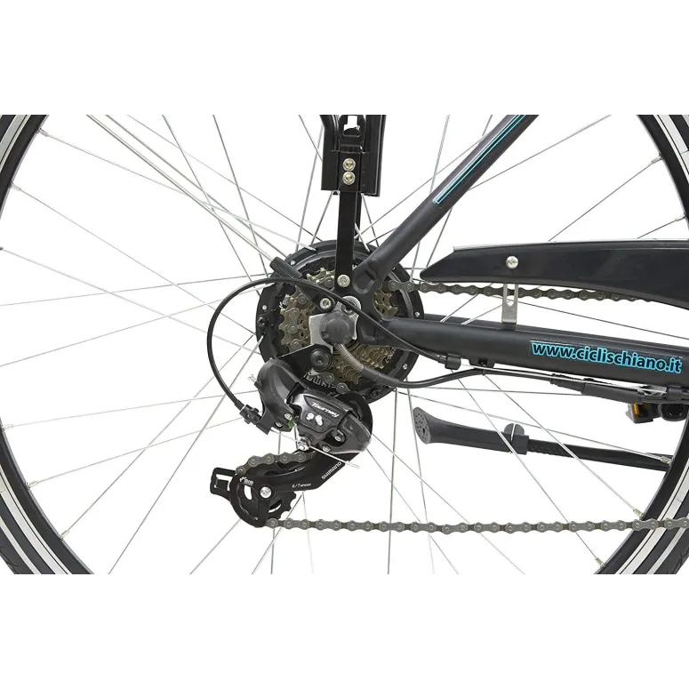 Elektryczny Rower Miejski 28 ALU Wspomaganie 13Ah