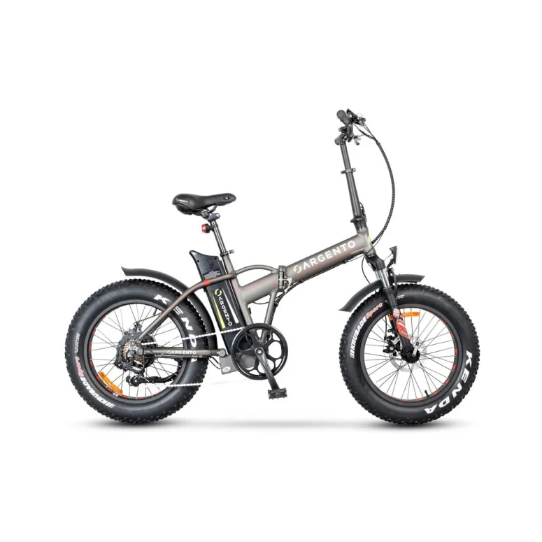 Elektryczny Rower Fatbike Składany 20 Grube Opony