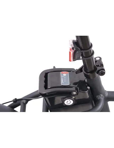 ALU Fatbike Elektryczny Rower Składany 20 TARCZE