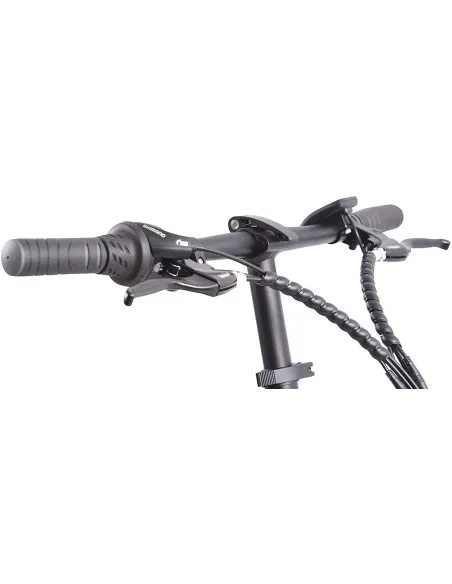 ALU Fatbike Elektryczny Rower Składany 20 TARCZE