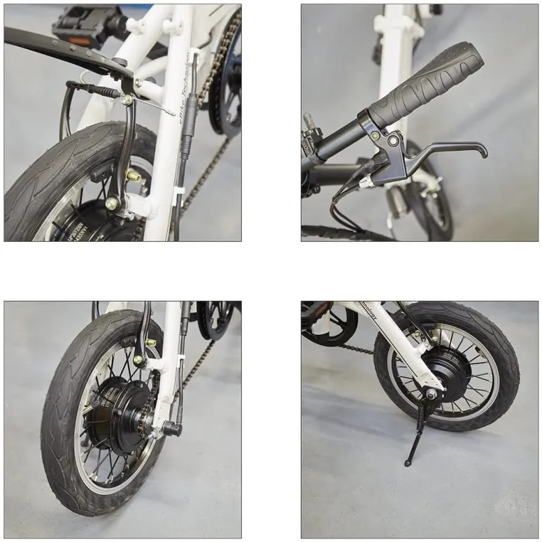 ALU Składany Rower Elektryczny 14 Składak Lekki