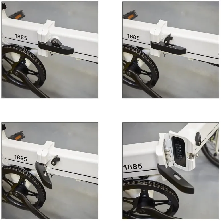 ALU Składany Rower Elektryczny 14 Składak Lekki