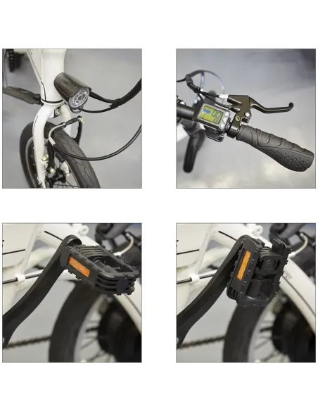 ALU Składany Rower Elektryczny 14 Składak Lekki