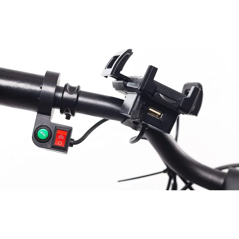 Rower Elektryczny Miejski 26 Wspomaganie Tarcze