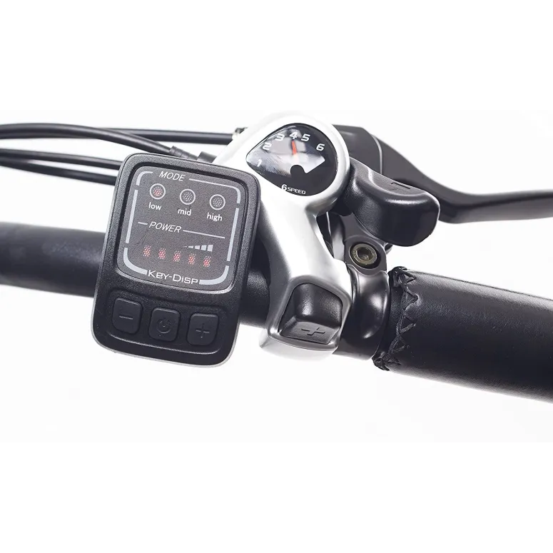 Rower Elektryczny Miejski 26 Wspomaganie Tarcze