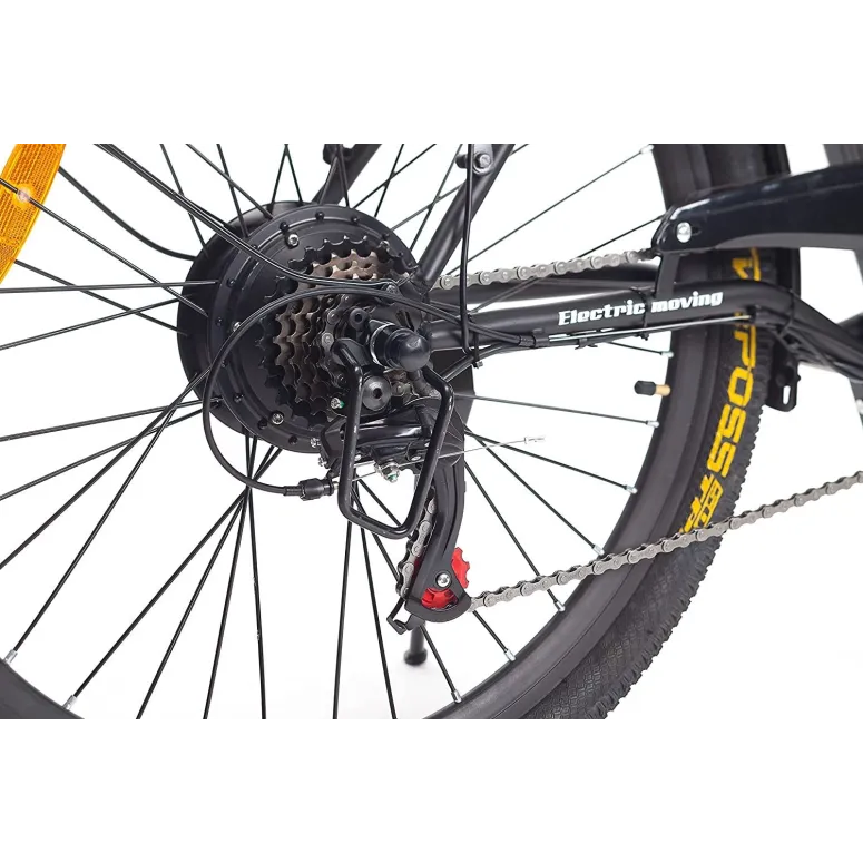 Rower Elektryczny Miejski 26 Wspomaganie Tarcze