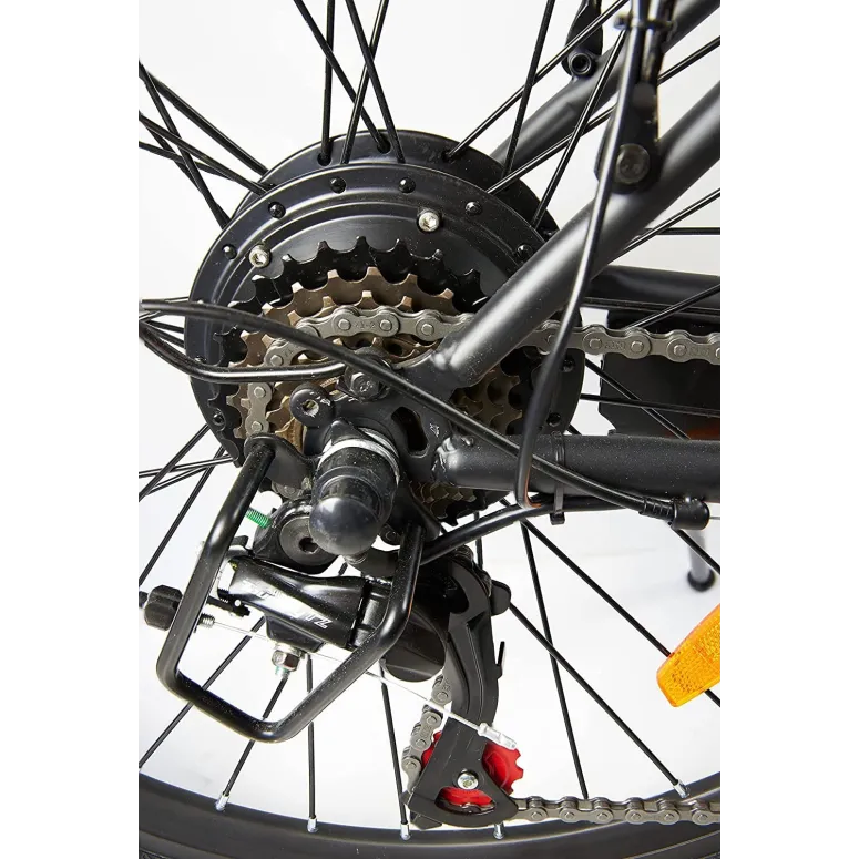 Rower Elektryczny Miejski 26 Wspomaganie Tarcze