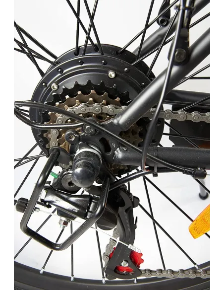 Rower Elektryczny Miejski 26 Wspomaganie Tarcze