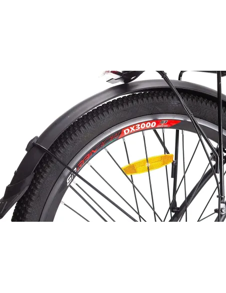 Rower Elektryczny Miejski 26 Wspomaganie Tarcze