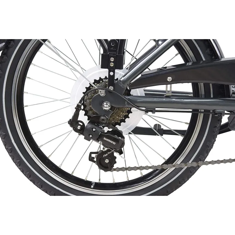 Aluminiowy Składany Rower Elektryczny 20 7 Biegów