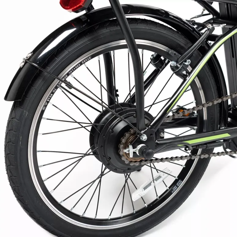 Rower Elektryczny Składany 20 Wspomaganie Składak