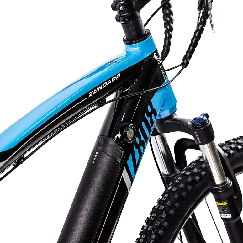 Elektryczny Rower Górski 27,5 Tarcze 11Ah MTB 5 Trybów Cyngle ALU Stopka