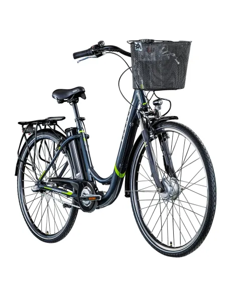 Elektryczny Rower Miejski 28 Nexus 3 Wspomaganie 5 Trybów 10,4 Ah Dzwonek