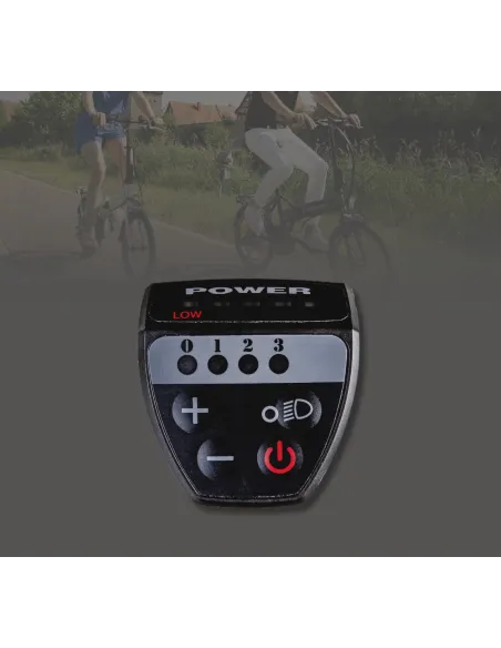 Elektryczny Rower Składany 20 Wspomaganie Składak 3 Tryby Revo Męski Damski